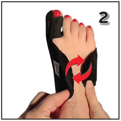 Støttebandasje for Hallux Valgus | Avtakbart metallbånd